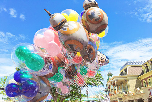 Disney World Magic Kingdom Balloons